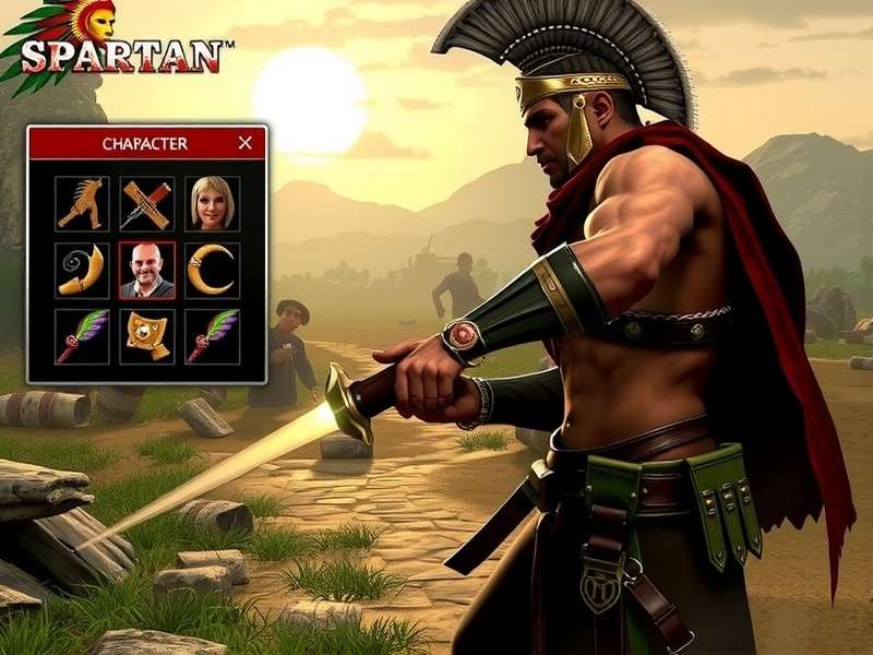 Indian Spartan Character Customization